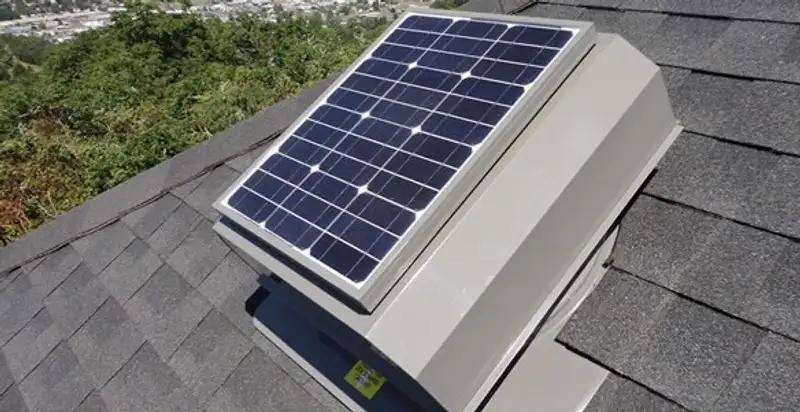 attic fan installation services with energy-efficient roof-mounted ventilation system in St Paul, MN