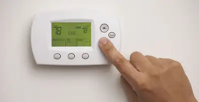 Digital thermostat installation with precise temperature programming in St Paul, MN