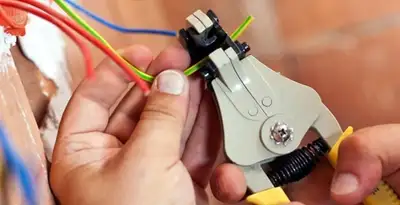 electrical contractors performing detailed electrical wiring preparation in St Paul, MN