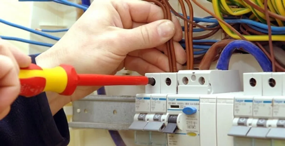 electrician services performing professional electrical panel wiring and connections in St Paul, MN