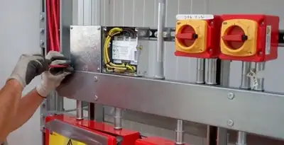 fire alarm installation service with certified electricians wiring fire alarm control equipment in St Paul, MN