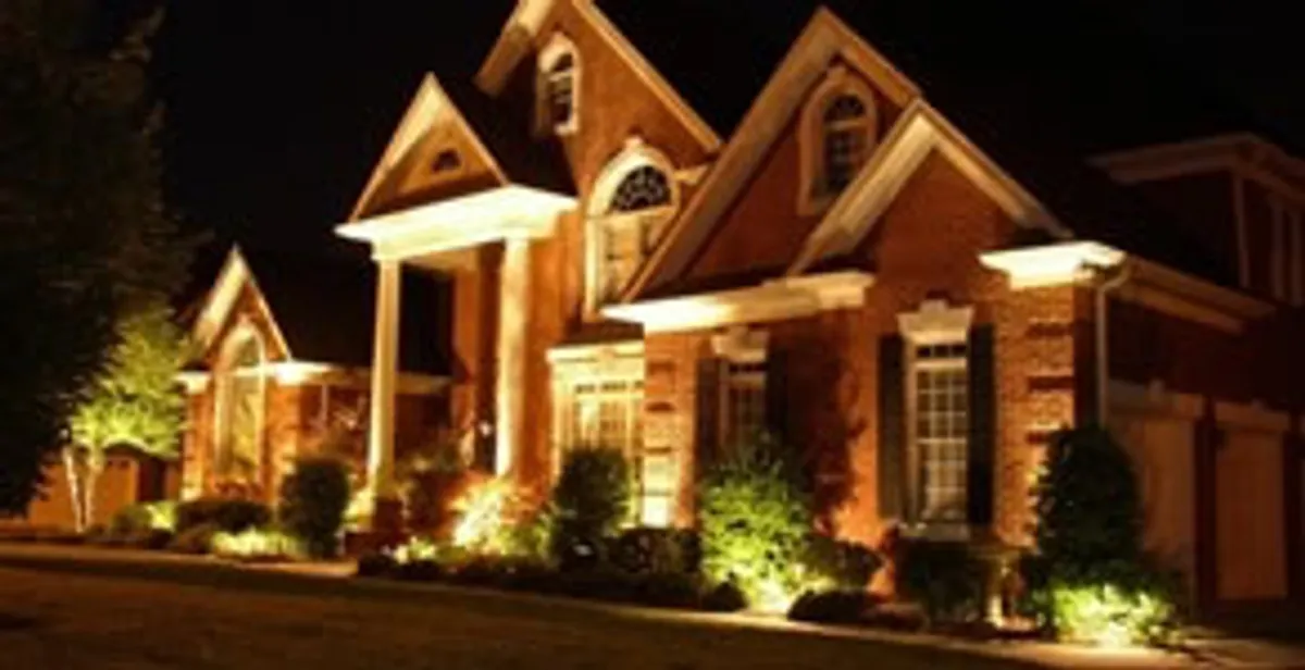 landscape lighting installation services enhancing residential exterior lighting in St Paul, MN