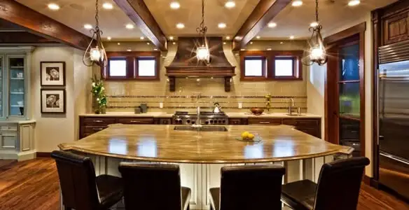 Finished recessed lighting installation providing balanced indoor lighting in St Paul, MN