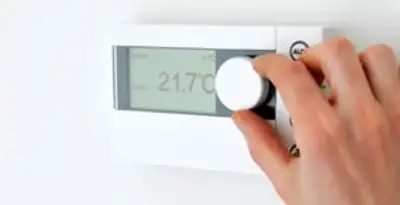 Thermostat installation service with professional adjusting temperature control in St Paul, MN
