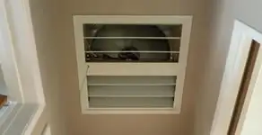 whole house fan installation services with ceiling-mounted ventilation system in St Paul, MN